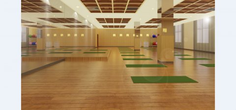 松木運動木地板，瑜伽舞蹈室的正確選擇